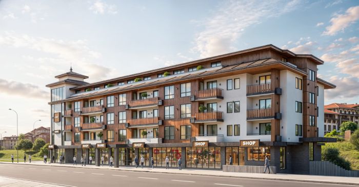 3-кімнатні апартаменти 99.15 м² в Alpine Residence, Банське