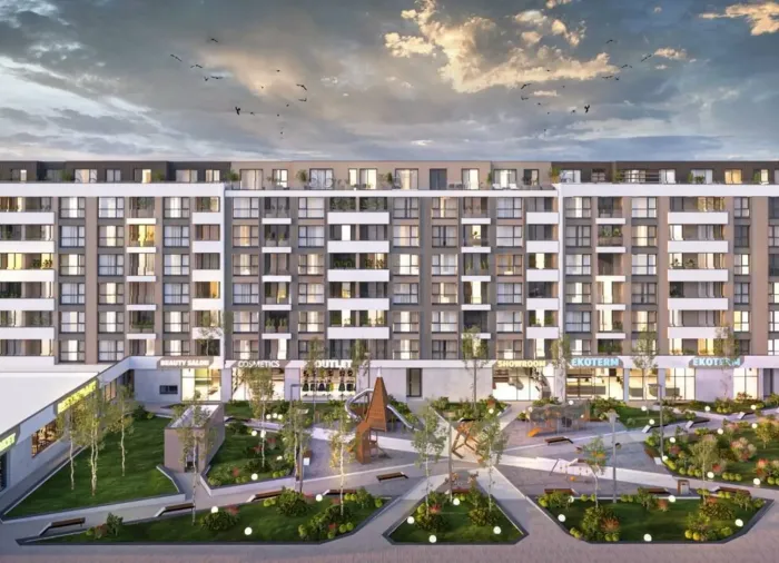 Четырёхкомнатная квартира 128 м² с тремя спальнями в Azimuth Ring, Бургас