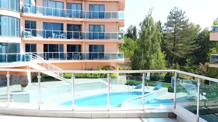 2-кімнатний апартамент з верандою 65.29 м2 | Aquamarine B100 | Обзор | Болгарія