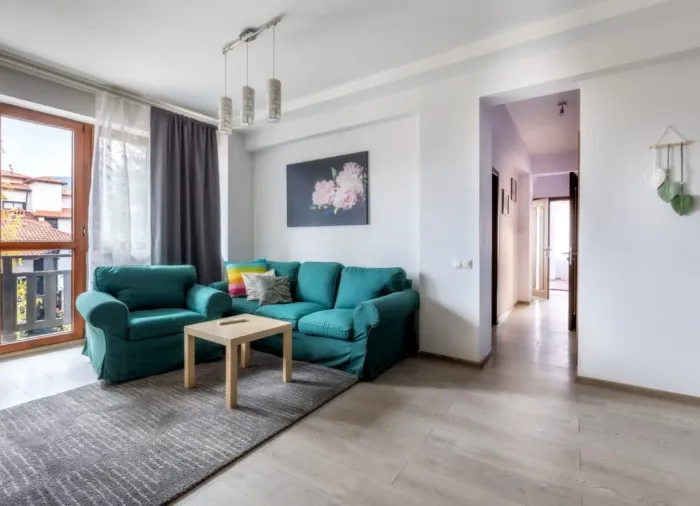 Vierzimmer-Familienwohnung 127 m² mit Pirinblick, Bansko