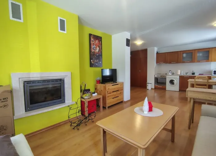 Zweizimmerwohnung 60 m² in einem Wohnhaus an der Gondel, Bansko