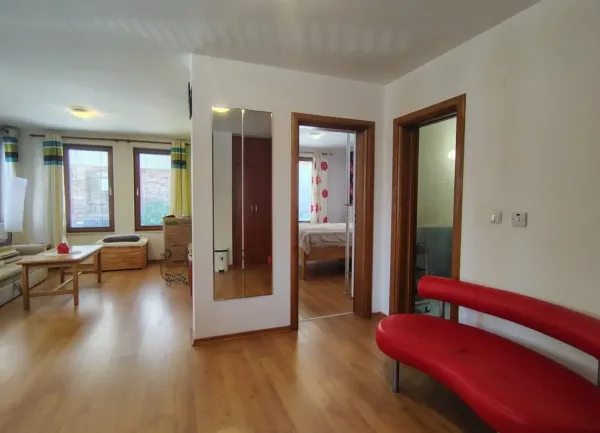 Двухкомнатная квартира 60 м² в жилом доме у гондолы, Банско