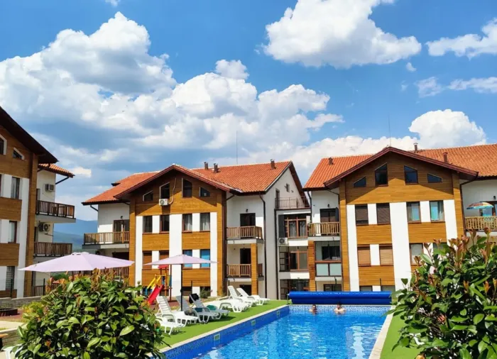 Zweizimmerwohnung 68 m² im Komplex Pirin Park, Razlog