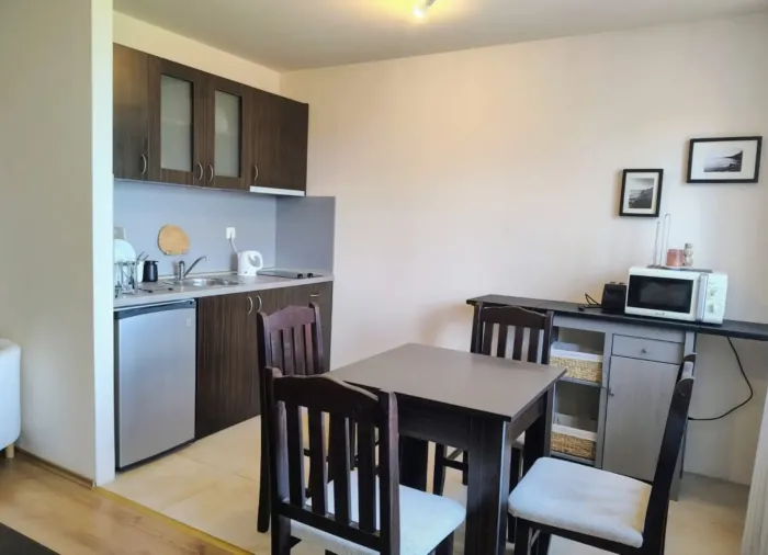 Dreizimmerwohnung 76 m² mit Bergblick im Komplex Panorama, Bansko
