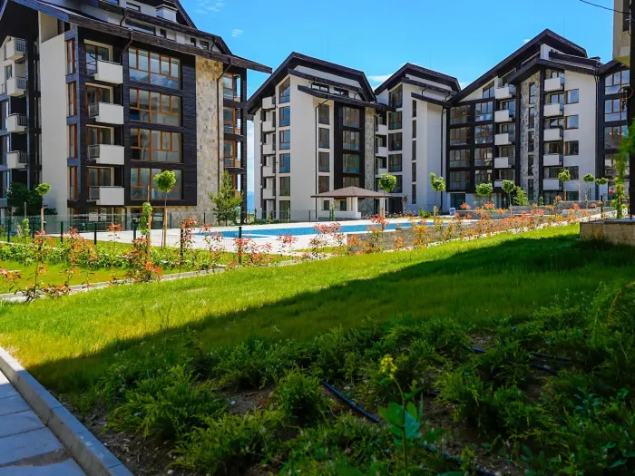 Двухкомнатная квартира 41,92 м² в комплексе Silver Mountain, Разлог
