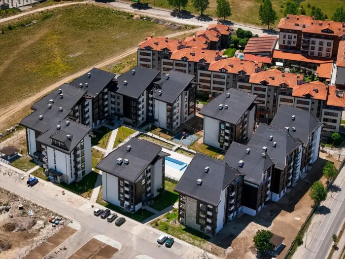 Двухкомнатная квартира 41,92 м² в комплексе Silver Mountain, Разлог