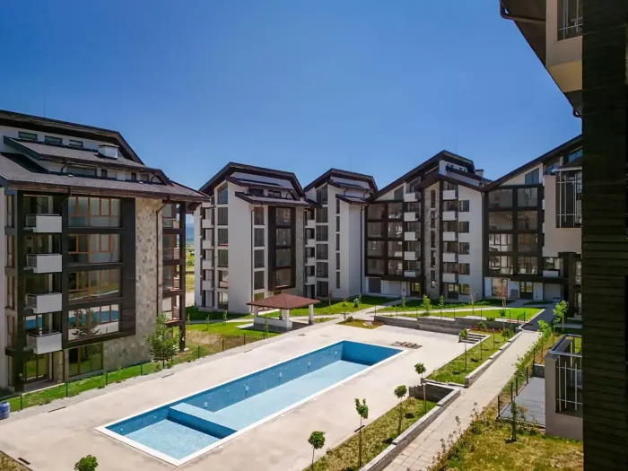 Двухкомнатная квартира 41,92 м² в комплексе Silver Mountain, Разлог