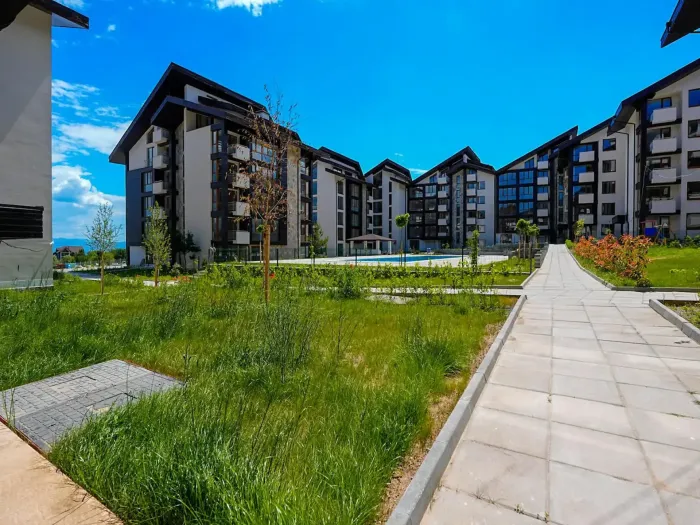 Двухкомнатная квартира 41,92 м² в комплексе Silver Mountain, Разлог