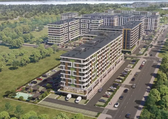 Студія 51,91 м² у новому комплексі Смокініте 6, Бургас