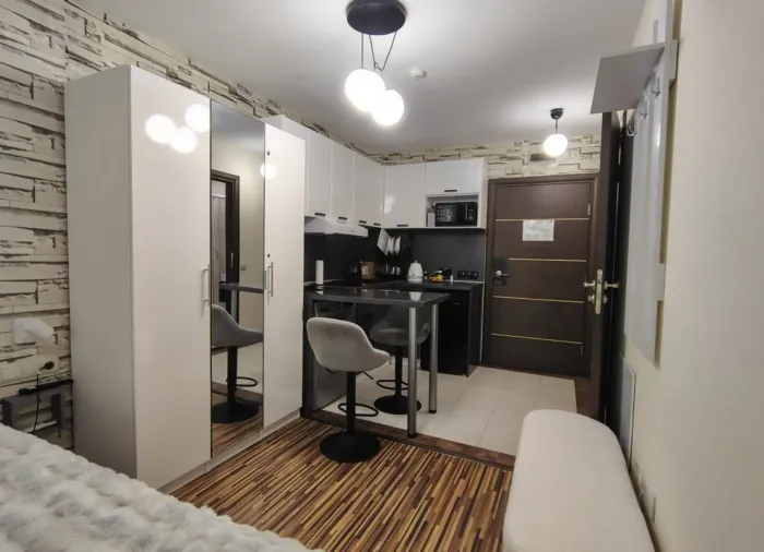 Studio 36 m² mit Terrasse im Komplex Perun Lodge, Bansko