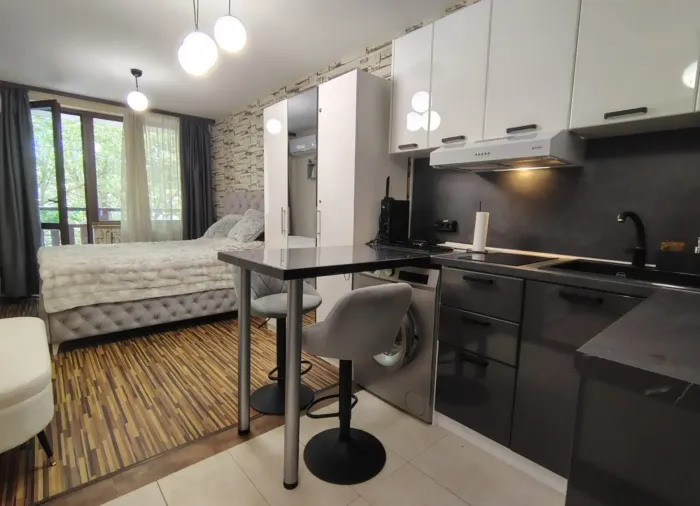 Studio 36 m² mit Terrasse im Komplex Perun Lodge, Bansko