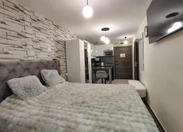 Studio 36 m² mit Terrasse im Komplex Perun Lodge, Bansko