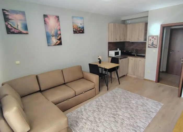 Studio 38 m² in Bansko, Skizone, Eigener Hof